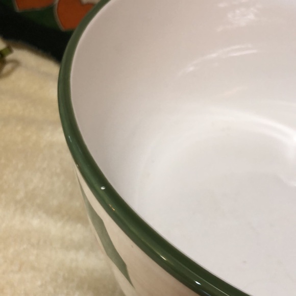 Home Victorian Holly Serving Bowl 5.5”x11” - Picture 6 of 8